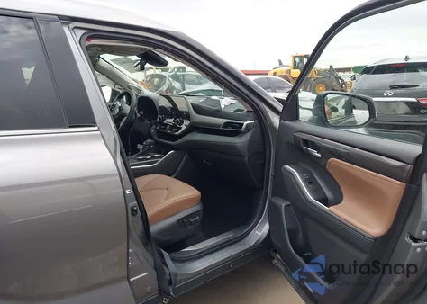 2025 Toyota Highlander Hybrid Limited 25Th Edition из США, поврежденный, VIN 5TDKBRCH8SS656536